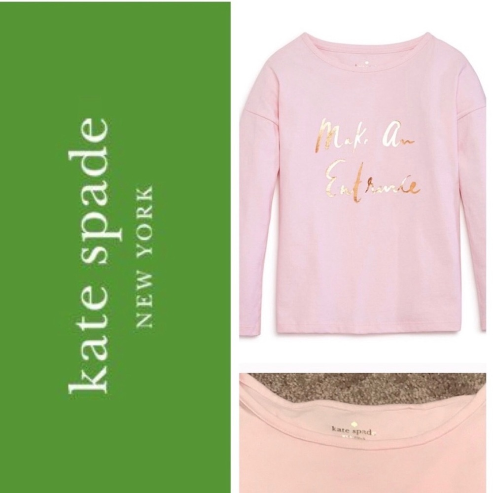 Kate Spade Girls “Make An Entrance” Youth Top 16y